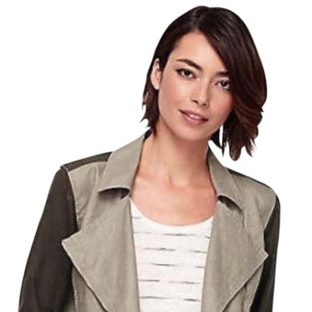 Eileen Fisher moto jacket